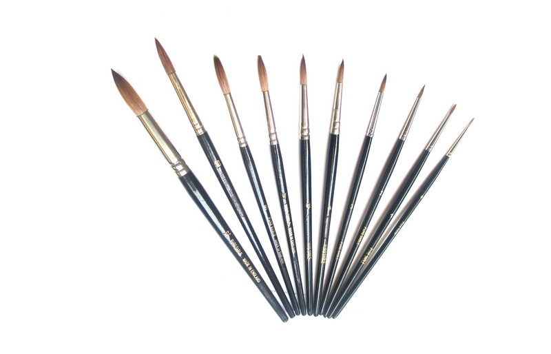 Artist's Sable Pencil Brushes