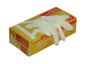 LATEX GLOVES DISPOSABLE - LARGE P(GLAT1)