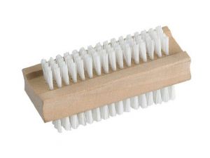 WOODEN NAIL BRUSH PLASTIC FILL DS